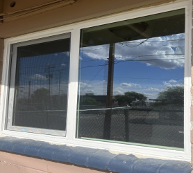 Newly installed window.